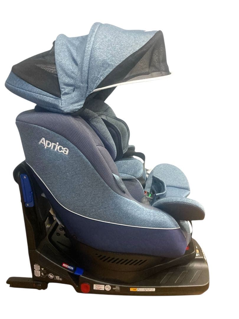 【美品】アップリカ クルリラ AD ISOFIX チャイルドシート 新生児回転式