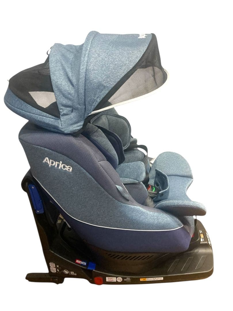【美品】アップリカ クルリラ AD ISOFIX チャイルドシート 新生児回転式