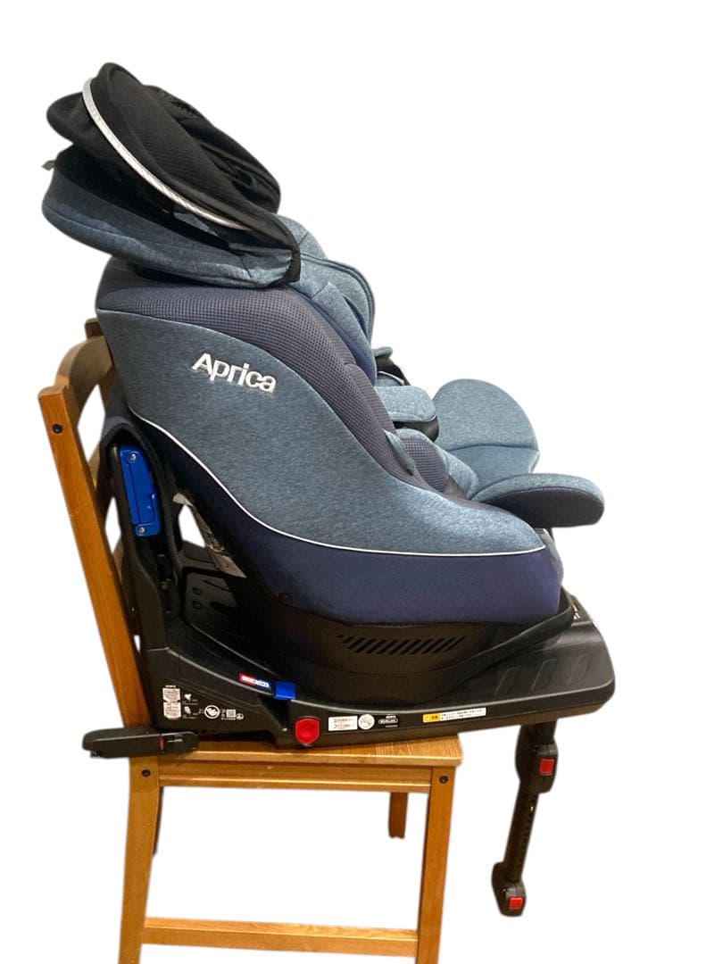 【美品】アップリカ クルリラ AD ISOFIX チャイルドシート 新生児回転式