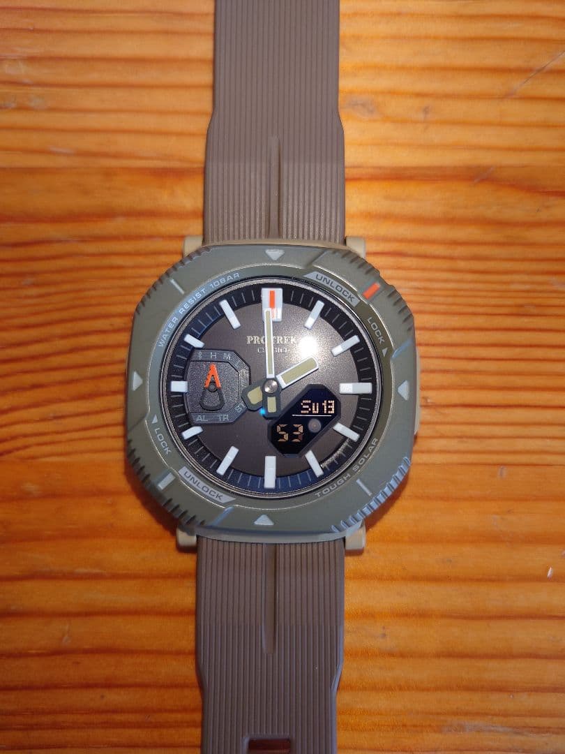 時計 CASIO PRO TREK Hiker Line PRJ-B001-5JF