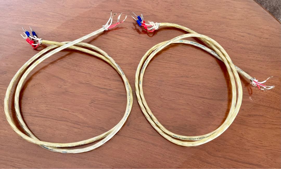 オルトフォン SPK-3900Q スピーカーケーブルペアAIRBOW Yラグ付