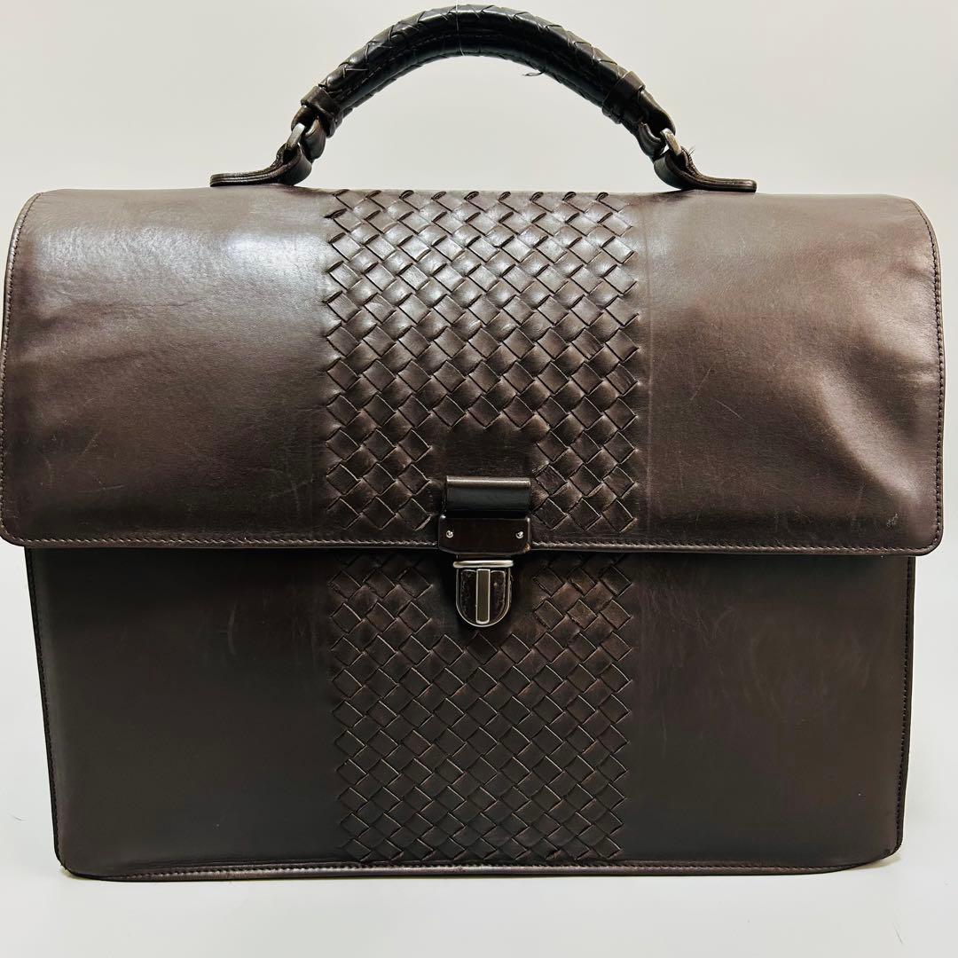 BOTTEGA VENETA イントレチャート ビジネスバッグ　ブリーフケース