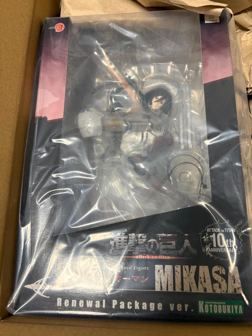 進撃の巨人 ミカサ フィギュア Renewal Package コトブキヤ