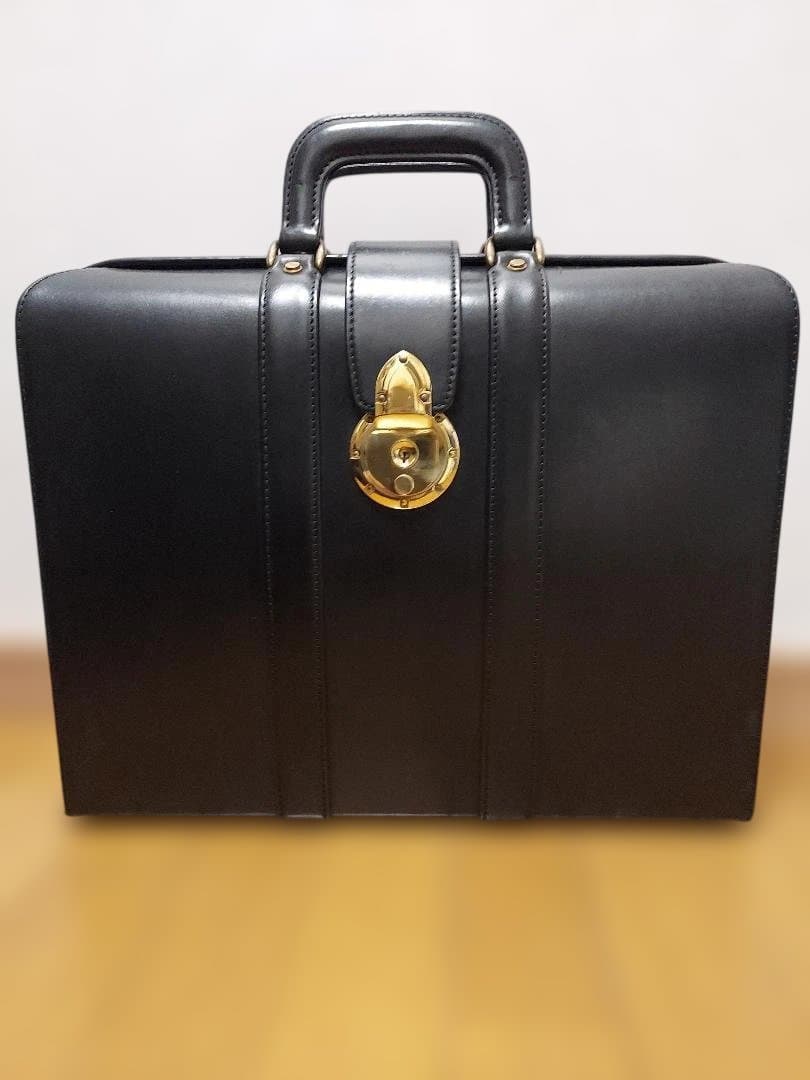 大峽 大峡製鞄 オーバーナイトケース ブラック 三陽山長別注 ビジネスバッグ