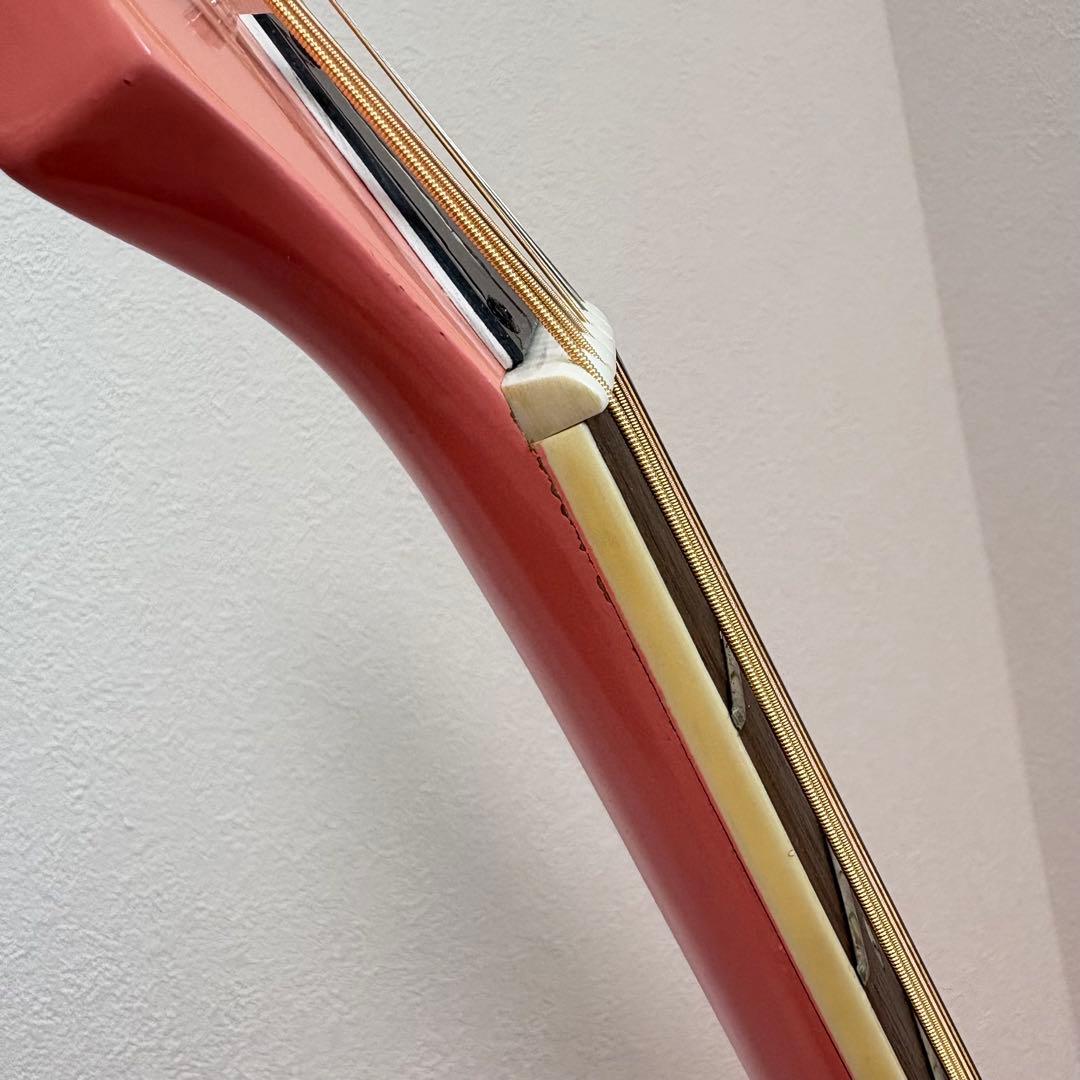 【希少】JJ Heart アコースティックギター JJC-HRTKIT ピンク