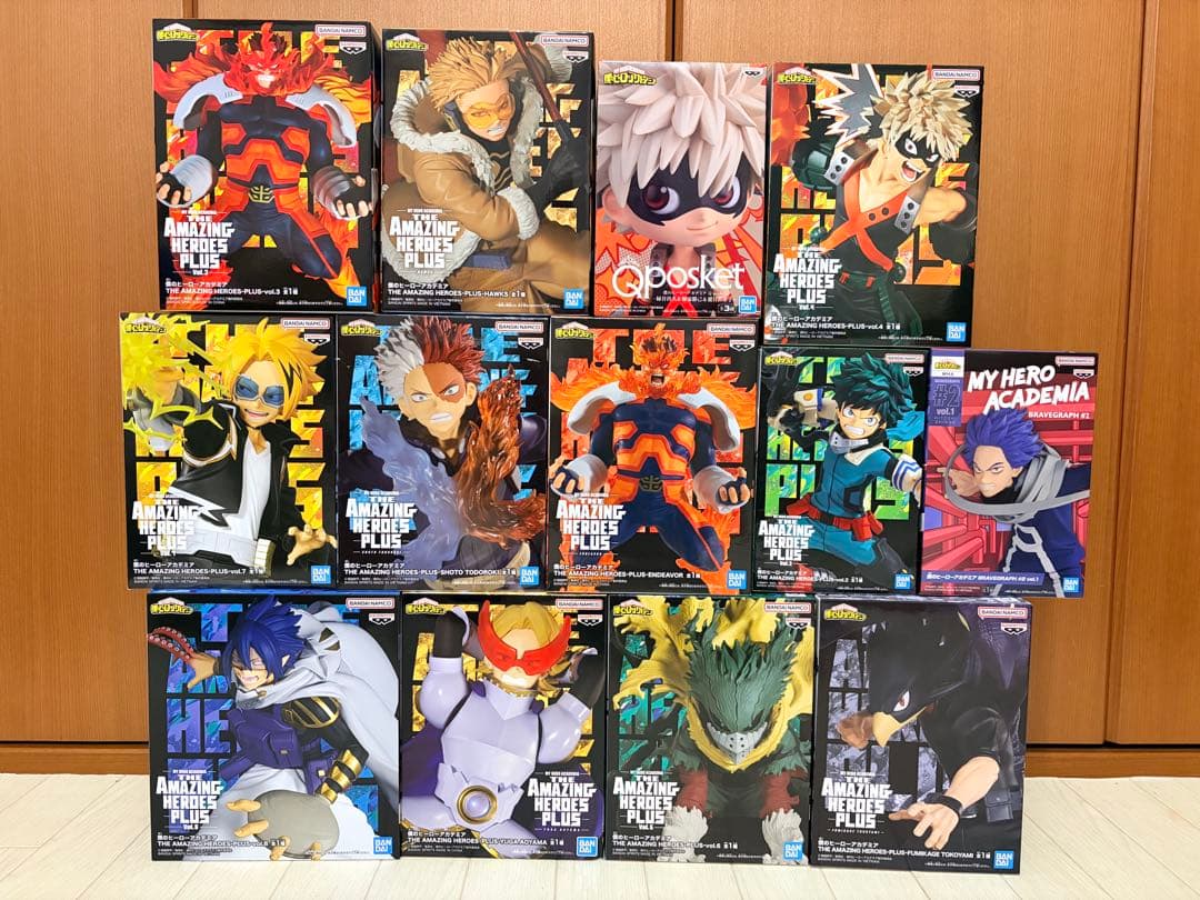 僕のヒーローアカデミア フィギュア１３体セット　未開封　５５