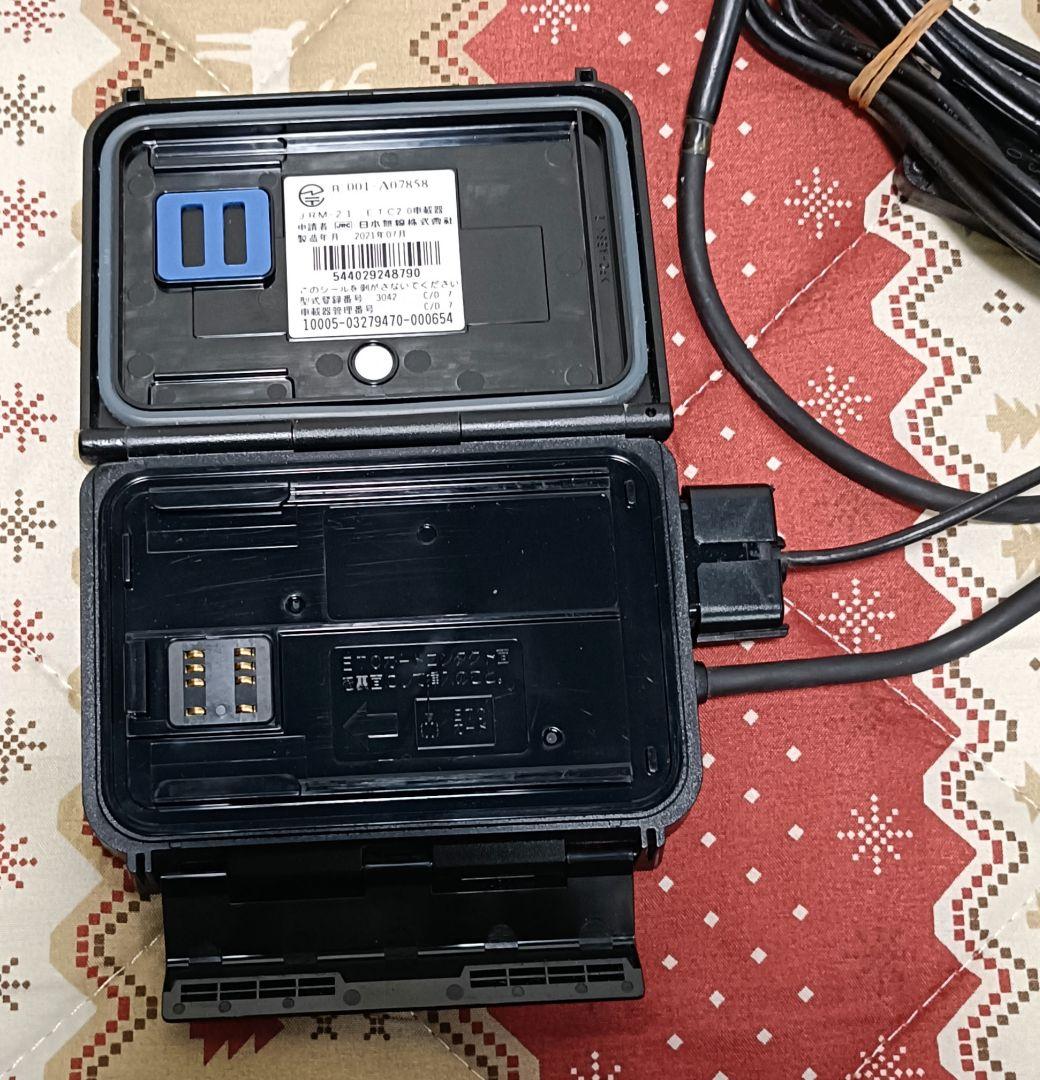 バイク用　日本無線　ETC JRM-21　通電確認済