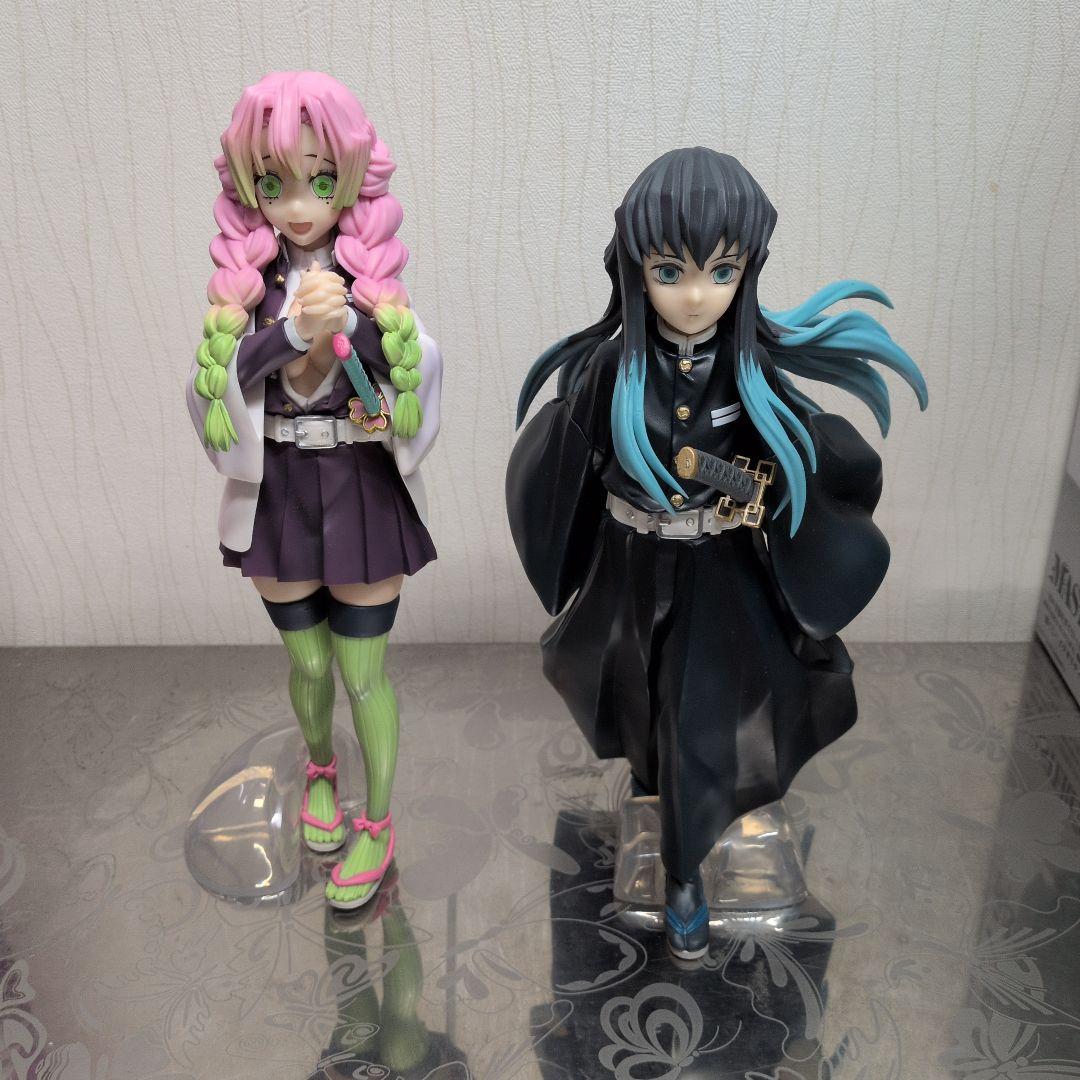 鬼滅の刃 いざ刀鍛冶の里へ 甘露寺蜜璃 時透無一郎 フィギュア ２種セット