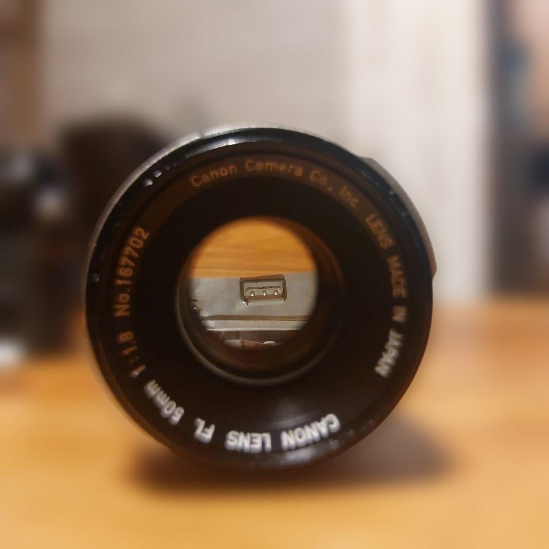 Canon A-1 フィルム一眼レフカメラ 50mmレンズ付き