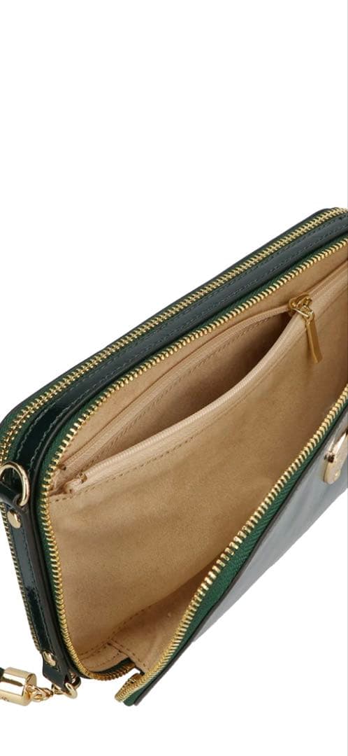 【新品】ATAO アタオ　アミュレット　スマホショルダー　エメラルドグリーン