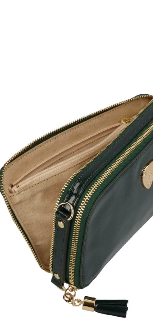 【新品】ATAO アタオ　アミュレット　スマホショルダー　エメラルドグリーン