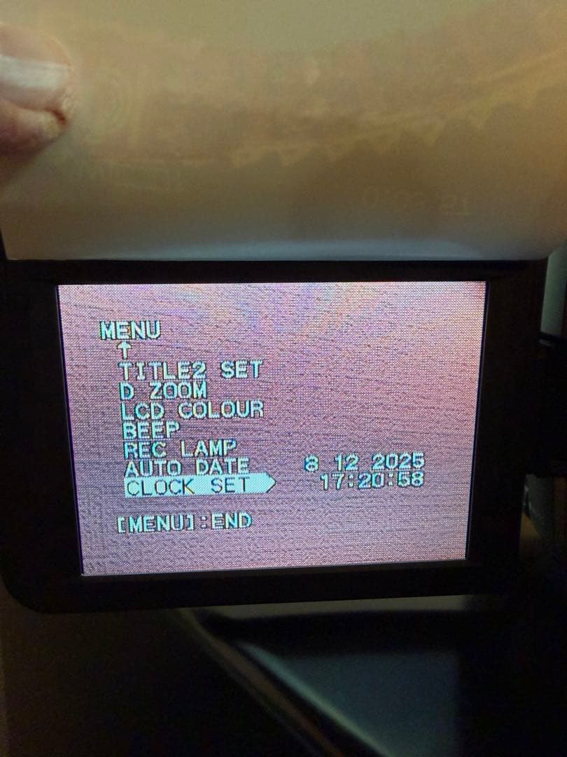 未使用SONY Handycam Vision CCD-TRV51E PAL式