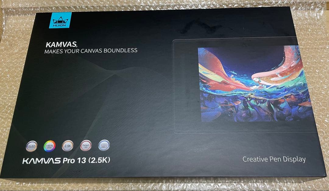 【年始SALE〜1/5】液タブ HUION KAMVAS Pro13(2.5K)