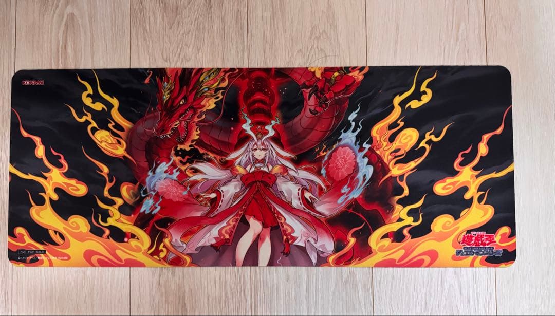 遊戯王　倶利伽羅天童　ハーフプレイマット