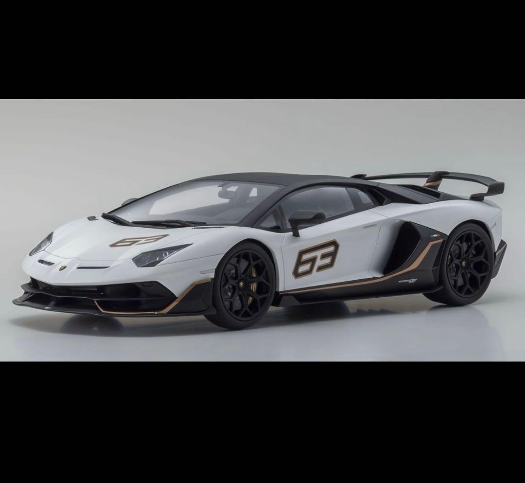 【土曜限定価格】【希少】京商　ランボルギーニ　アヴェンタドールSVJ63