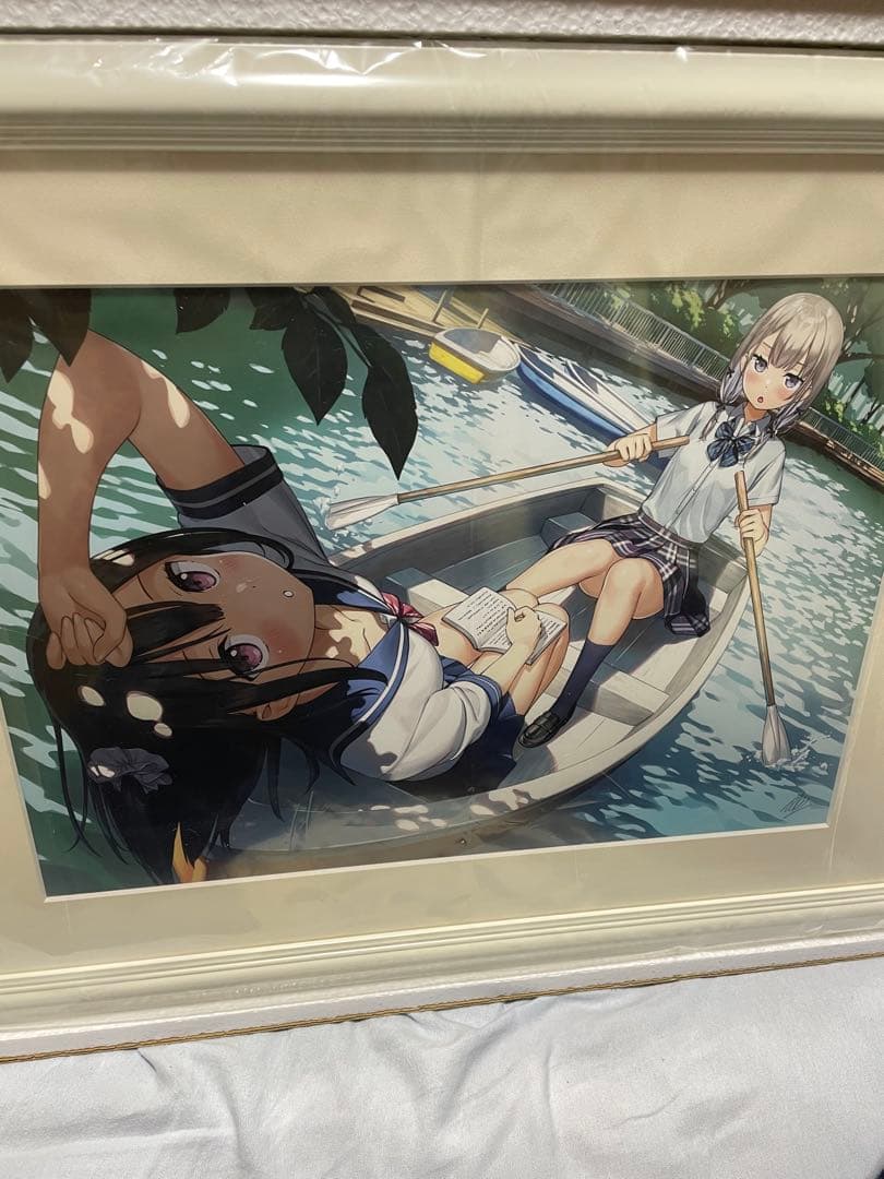 カントク　複製版画　しずく