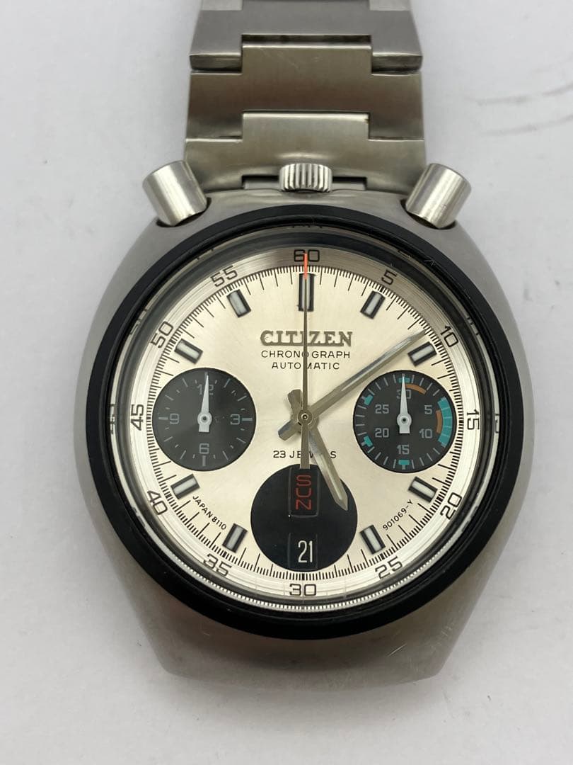 CITIZEN シチズン ツノクロノ チャレンジタイマー 自動巻