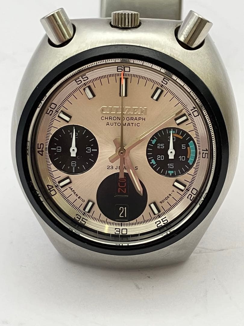 CITIZEN シチズン ツノクロノ チャレンジタイマー 自動巻
