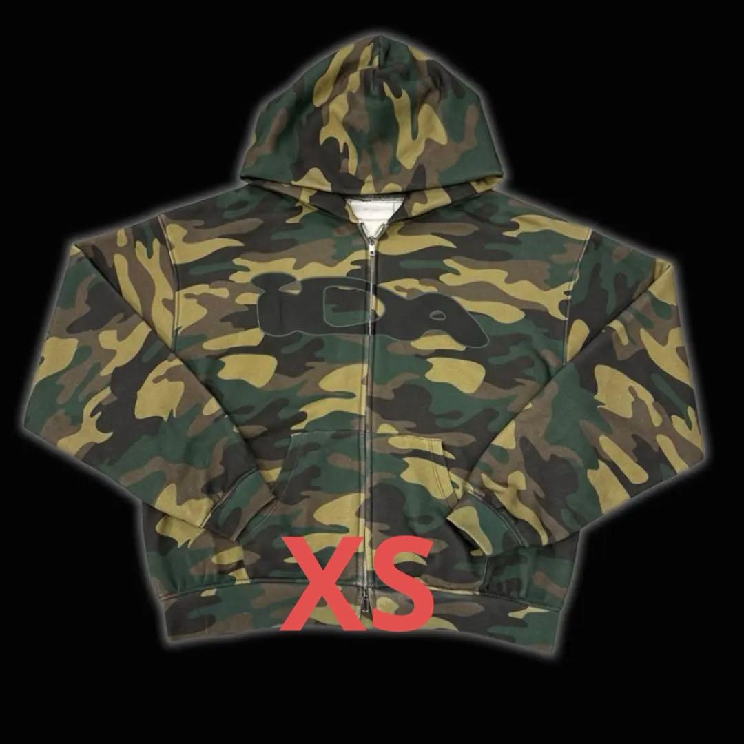IDA sply ダブルジップ パーカー 迷彩 xs