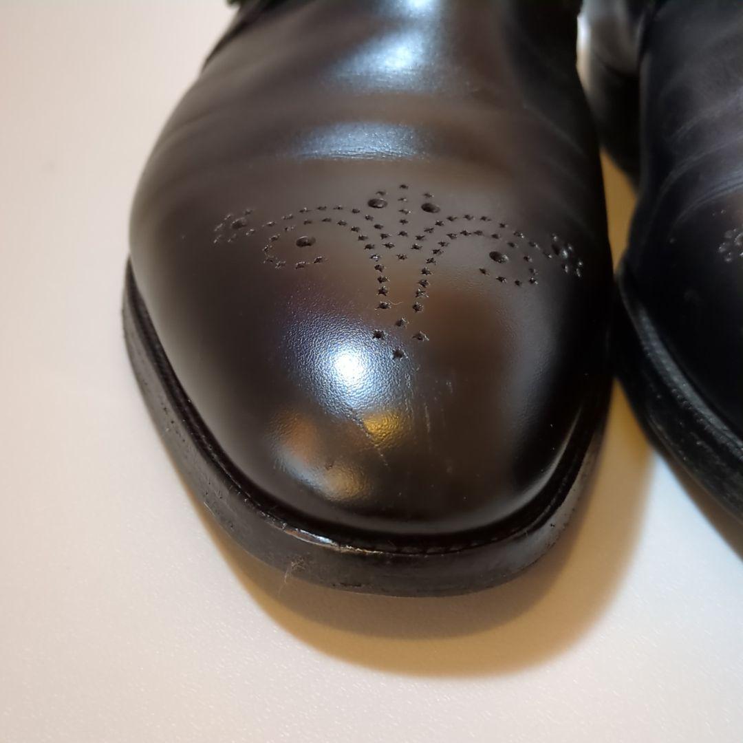 EDWARD GREEN エドワード グリーン◆シングルモンク　メダリオン革靴