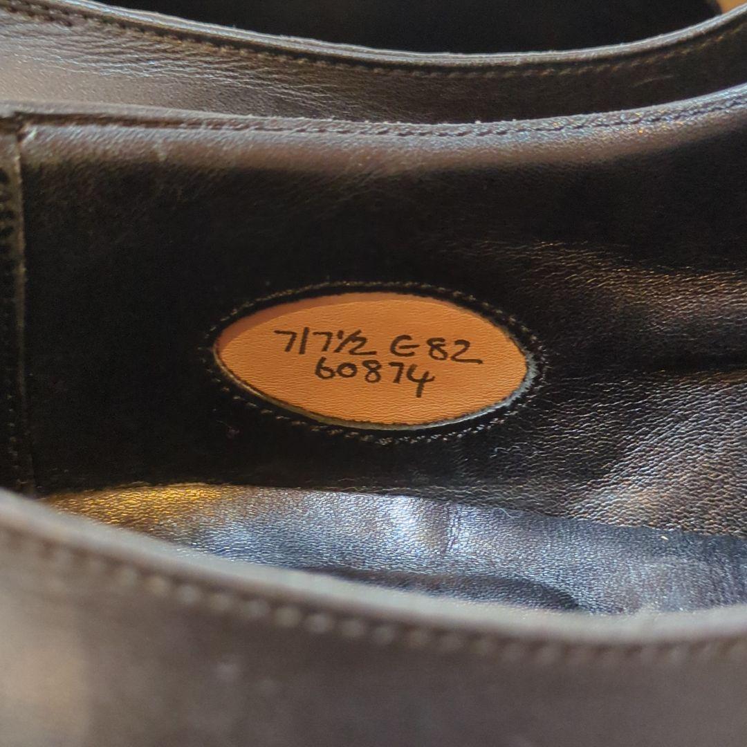 EDWARD GREEN エドワード グリーン◆シングルモンク　メダリオン革靴