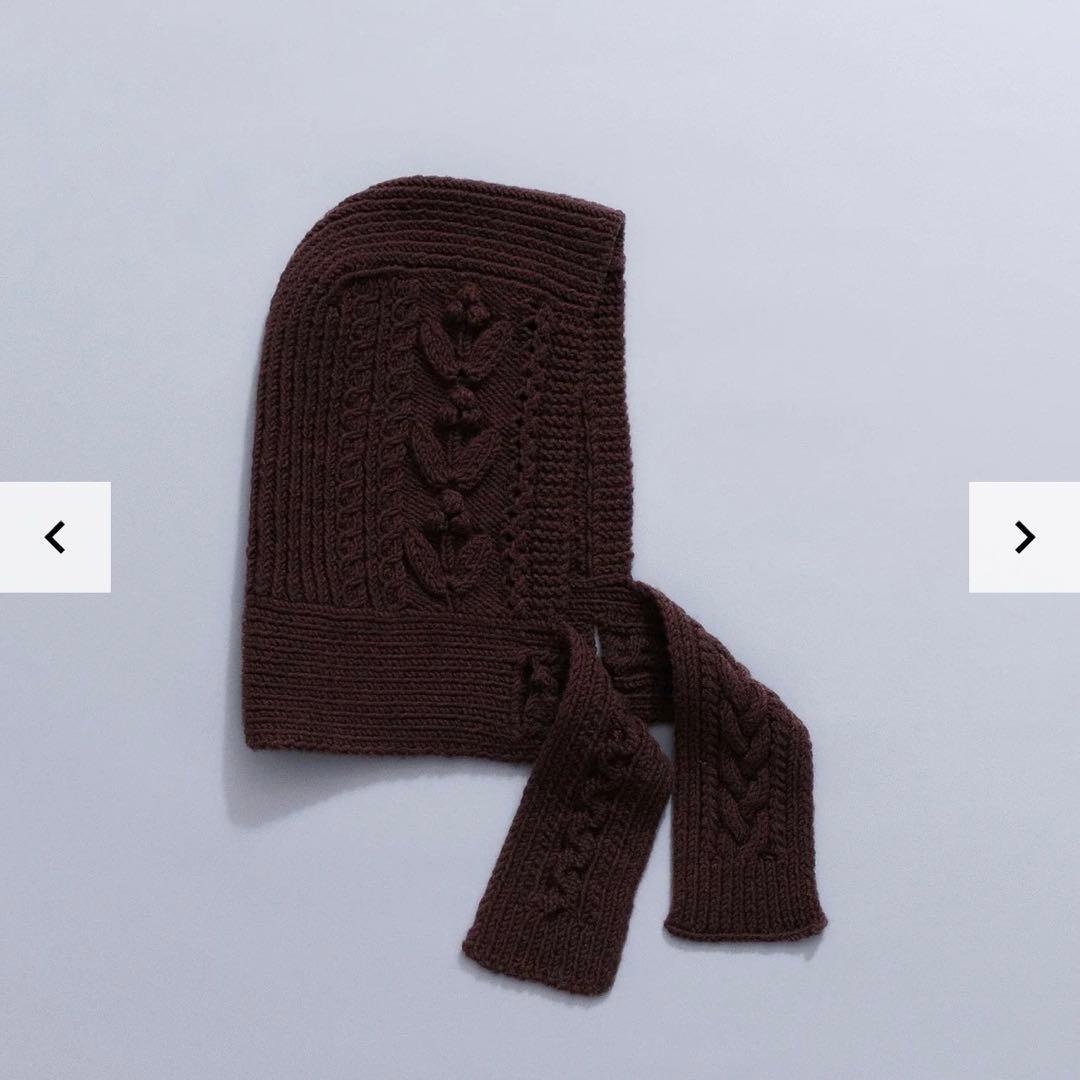 YUKI FUJISAWA ニットキャップ バラクラバ