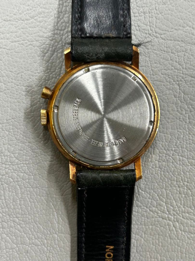 ポールガルニエ MinuStop 手巻き アンティーク グリーン