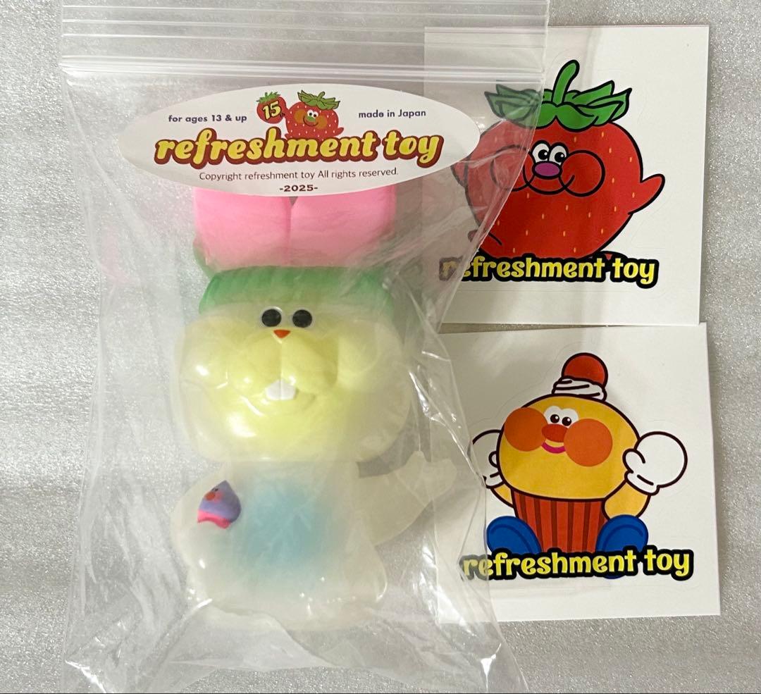 新品 リフレッシュメントトイ キャロピョン ソフビ フィギュア