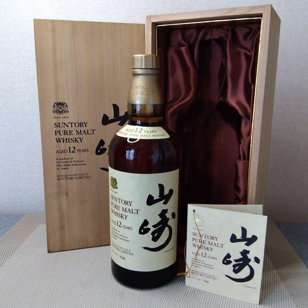★ 特級表記　サントリー ピュアモルト ウイスキー山崎12年 / 760ml