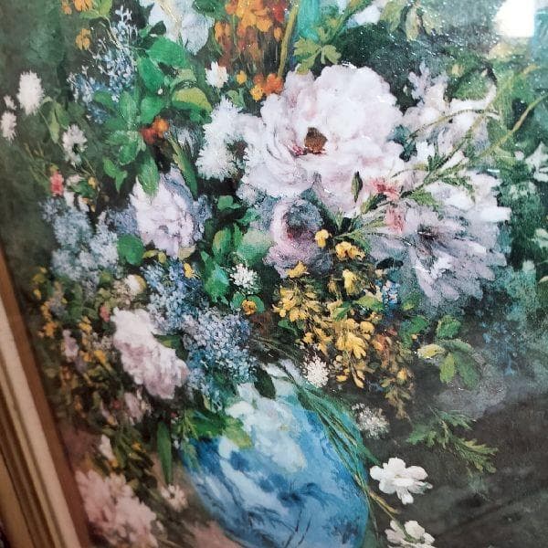 オーギュスト ルノワール 春の花束 1866 複製画 額装 アート 静物画