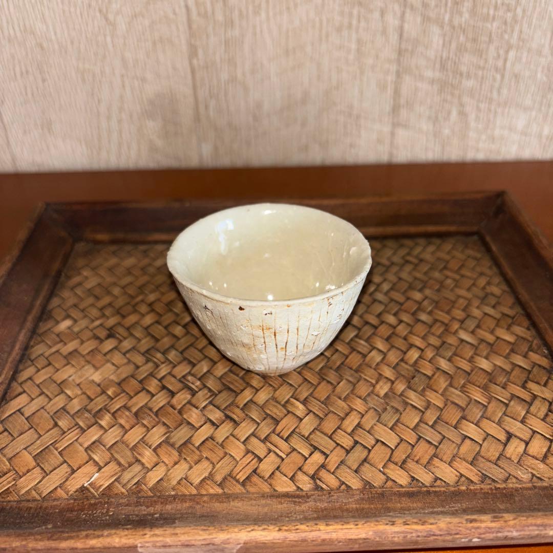 内田鋼一氏作 加彩盃