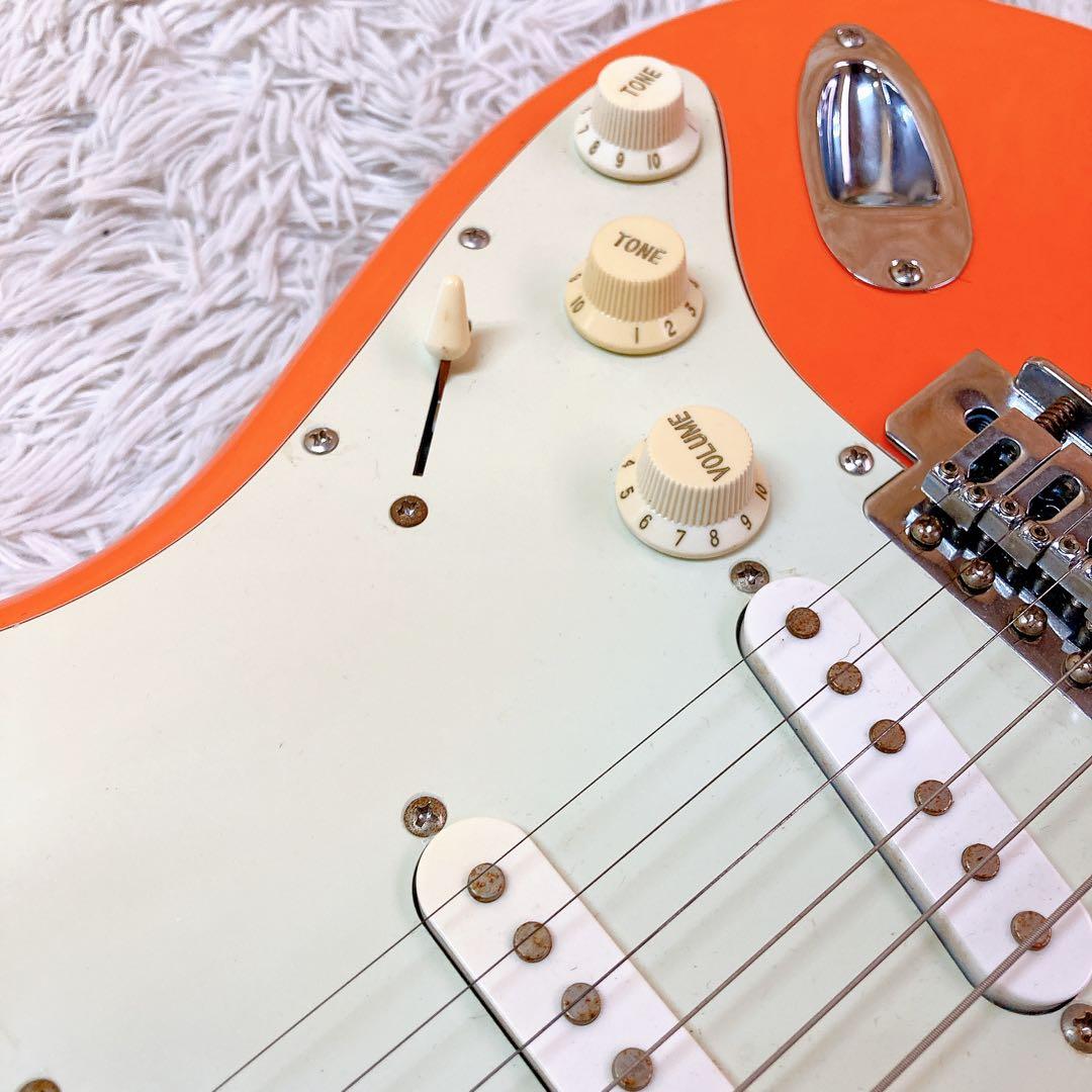 SELDER セルダー　ストラトキャスター　オレンジ　エレキギター