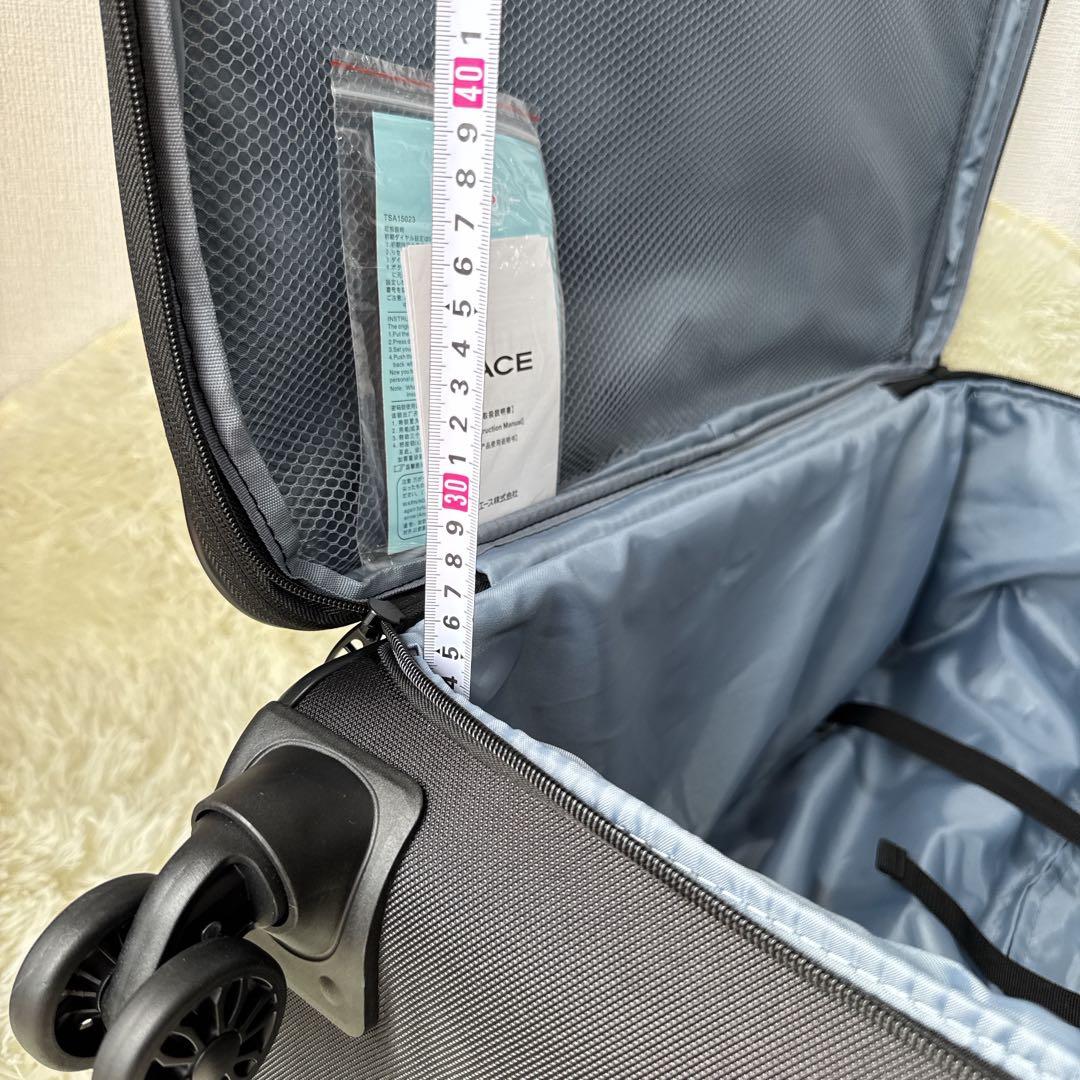 超軽量 新品未使用 【エース】ソフトキャリーケース L TSAロック ブラック