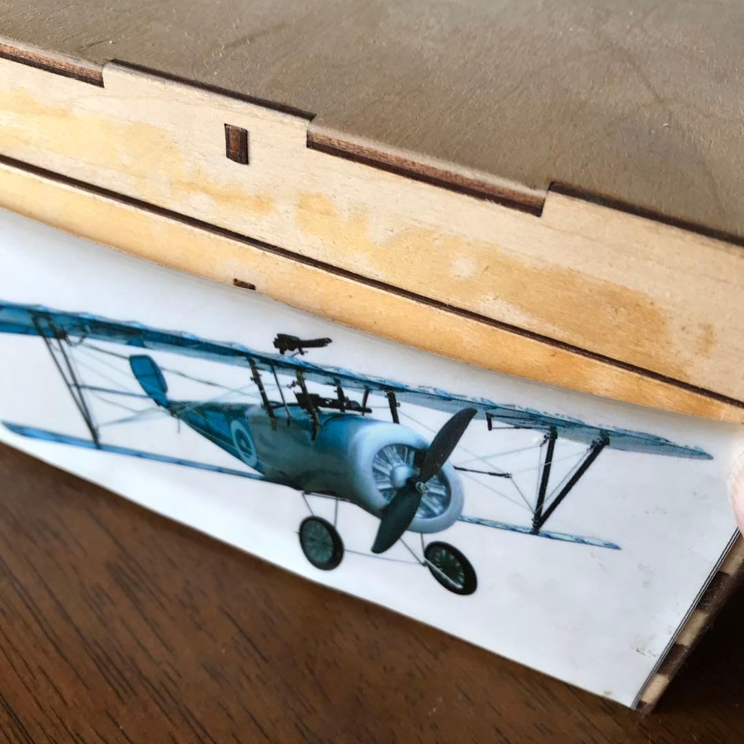 【レア❗️】 Nieport ラジコン飛行機 組み立てキット　木箱入り