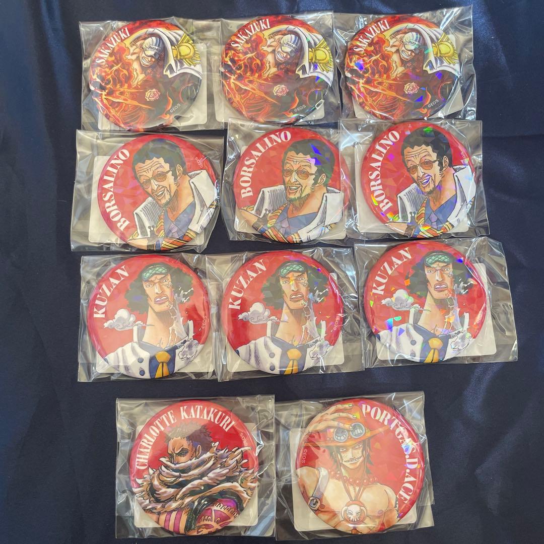 ワンピース オールスター缶バッジ まとめ売り