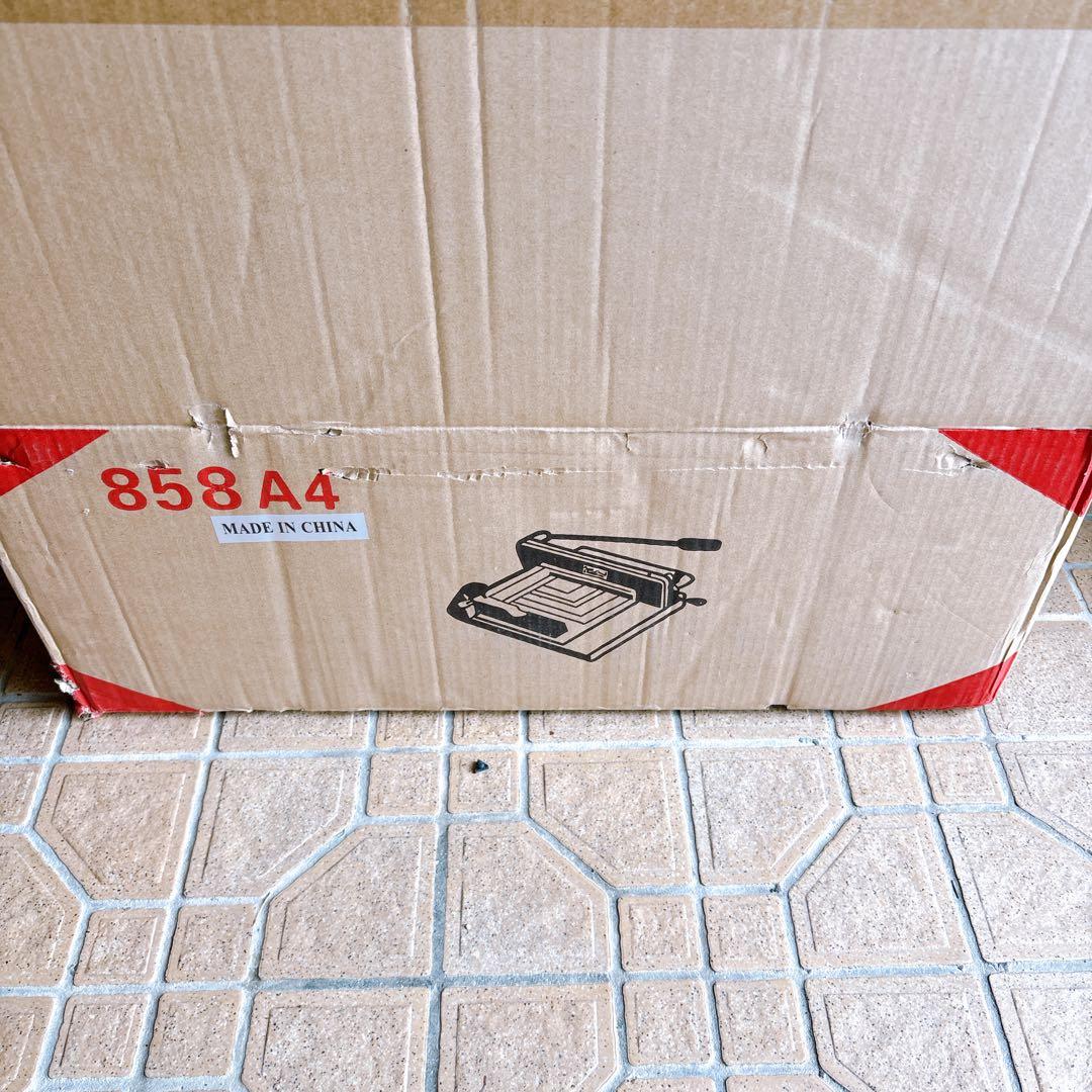 ダイシン商業　業務用　ペーパーカッター DS-858A4 約16kg 裁断機