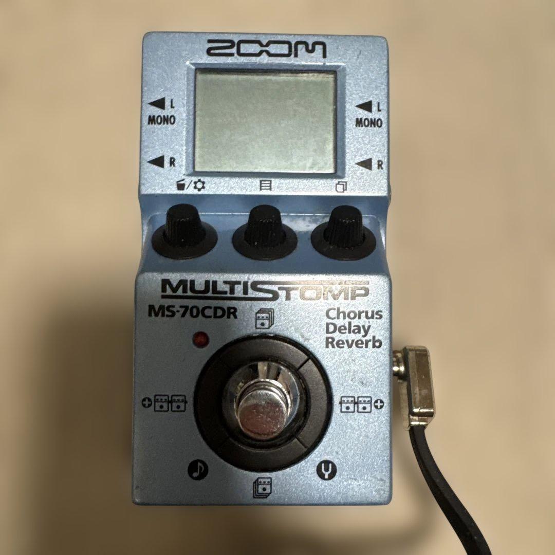 【実戦改造品】ZOOM MS-70CDR スイッチ増設カスタム 外部切替可能