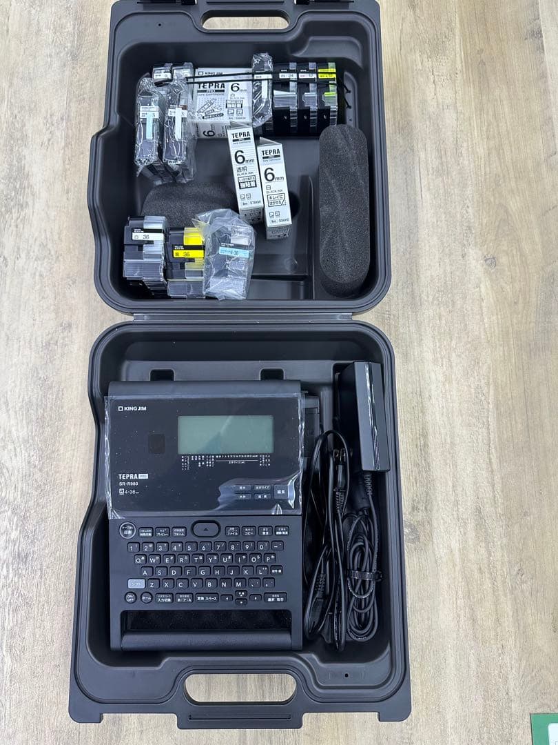 キングジム TEPRA SR-R980ラベルプリンターセット テプラPRO