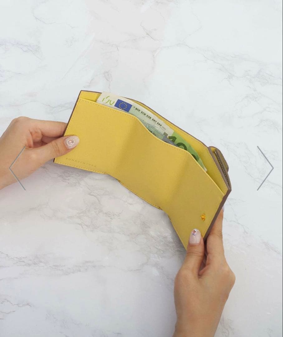 ミ*ト様 【未使用品】BONAVENTURA スモールウォレット シュリンクレザ