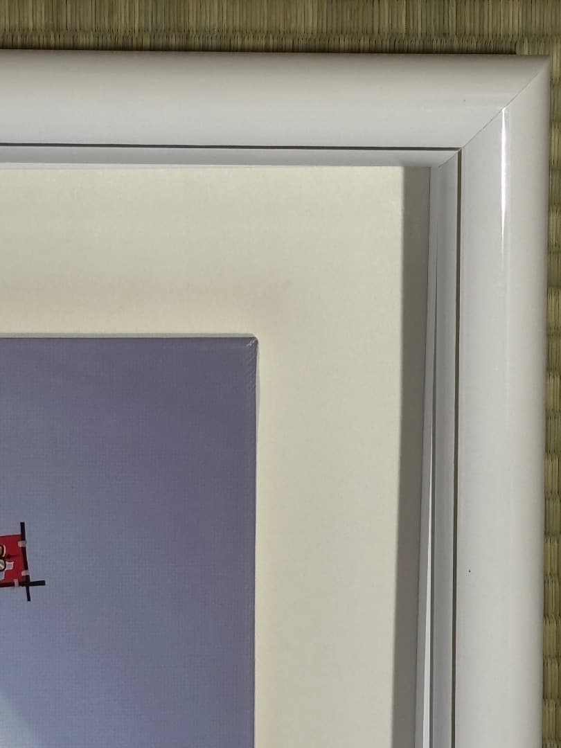 時間限定あり　藤城清治 猫相撲 版画 ジクレー　直筆サイン