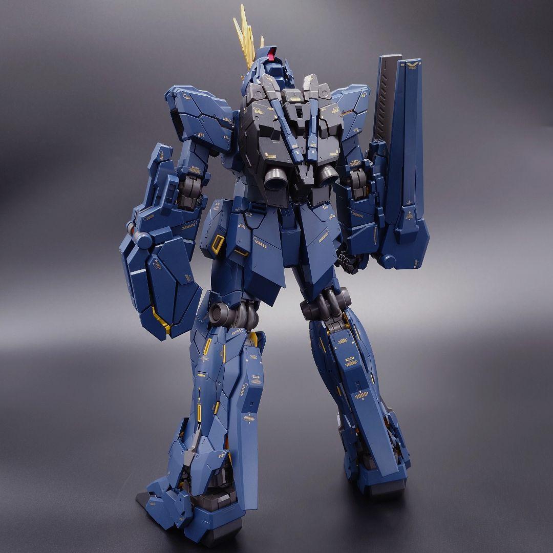 PG 1/60　バンシィ・ノルン　ガンプラ　部分塗装完成品