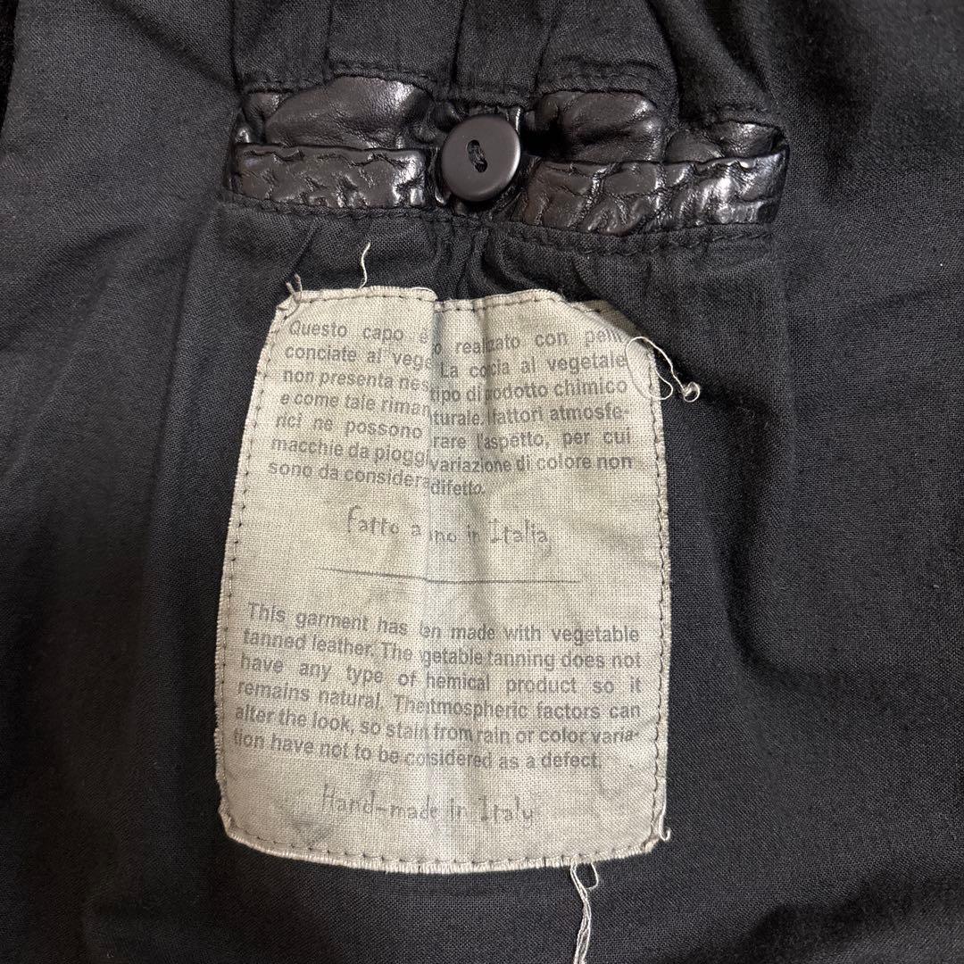 GIORGIO BRATO レザーライダースジャケット