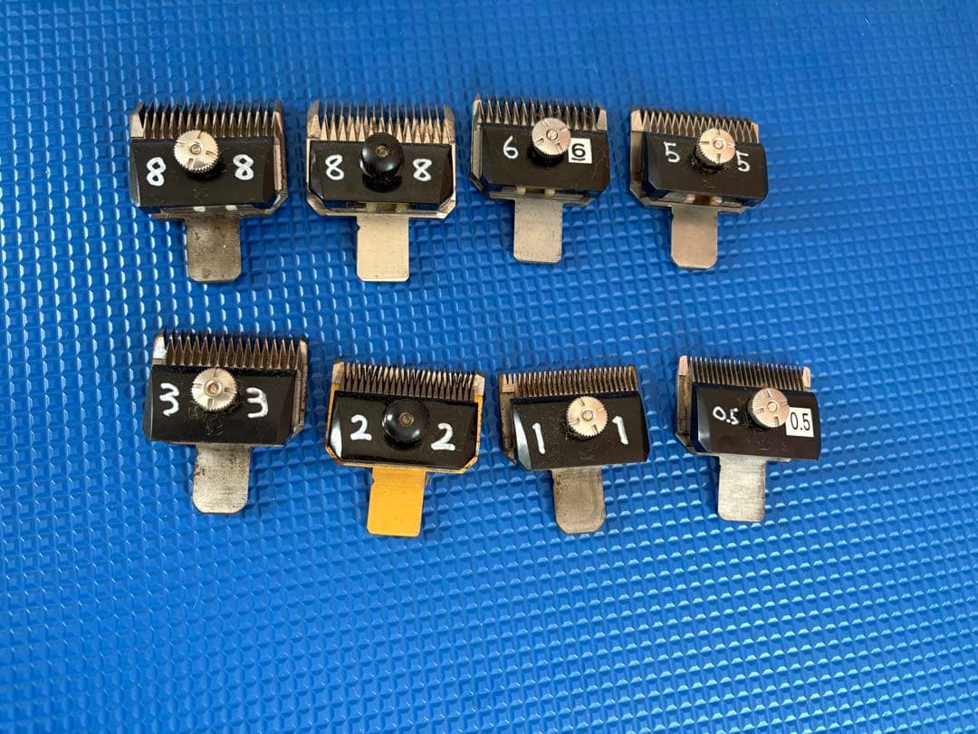 バリカン刃セット 8枚 スピーディク 替刃