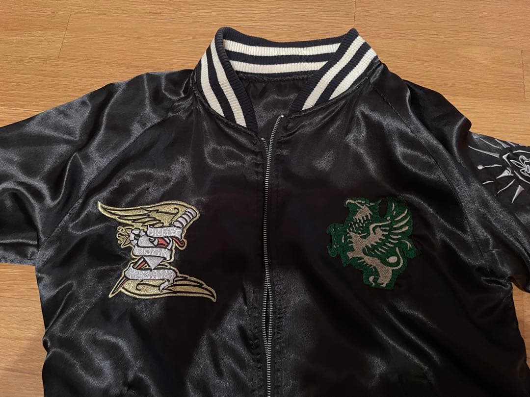 矢沢永吉 リバーシブル スカジャン