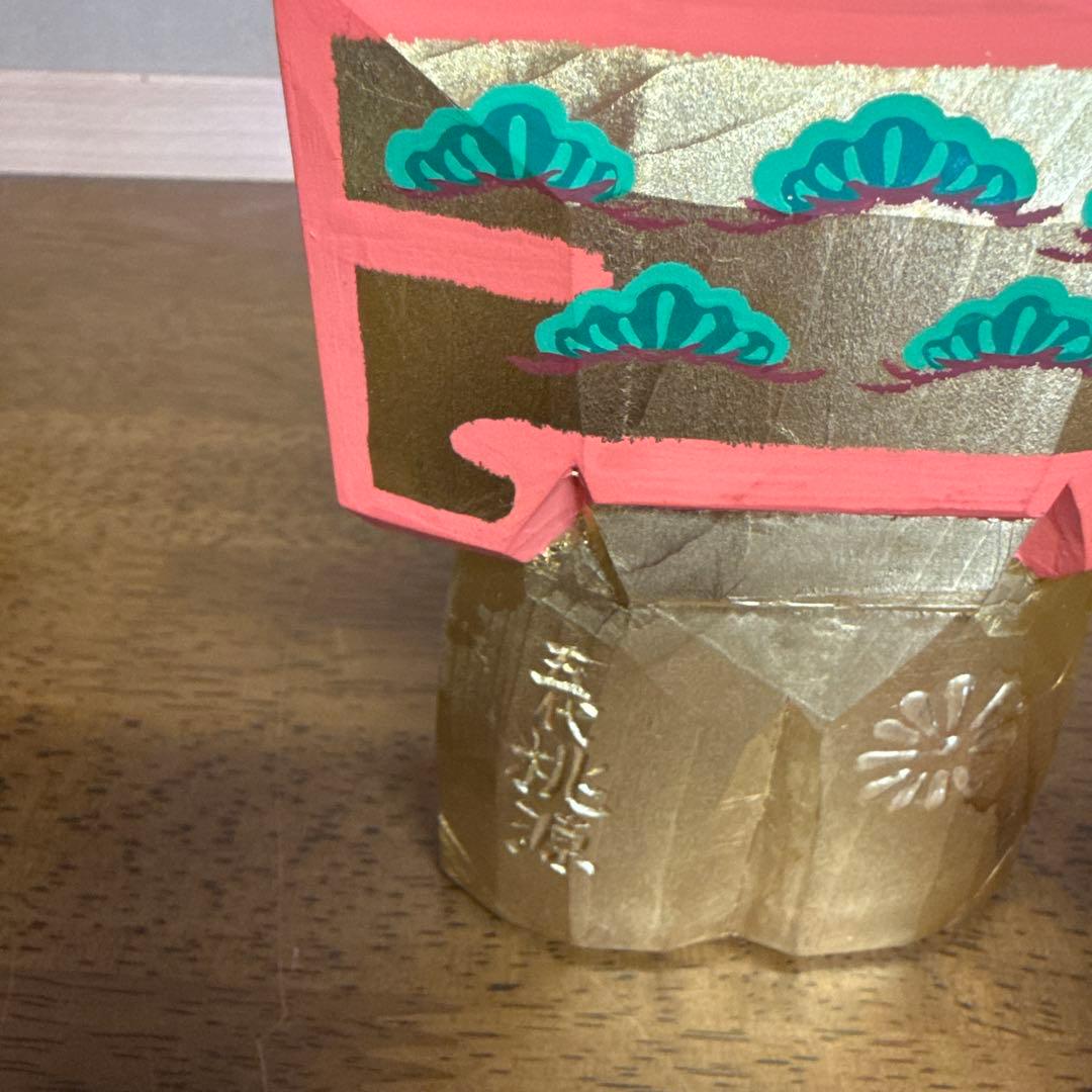 雛人形　一刀彫　瀬谷桃源