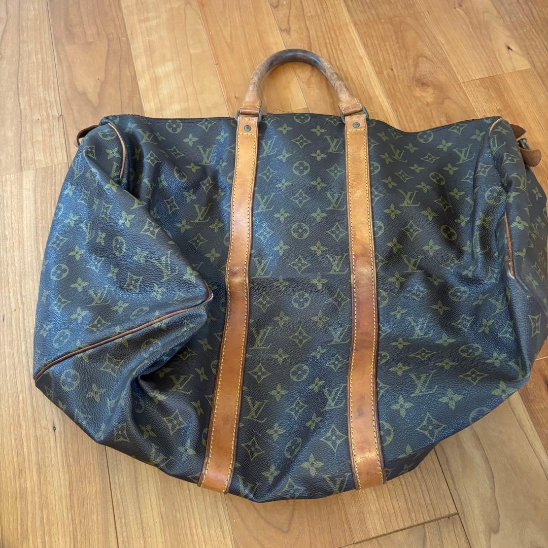 ルイヴィトンLOUIS VUITTON ボストンバッグ ① 訳あり　リメイク用