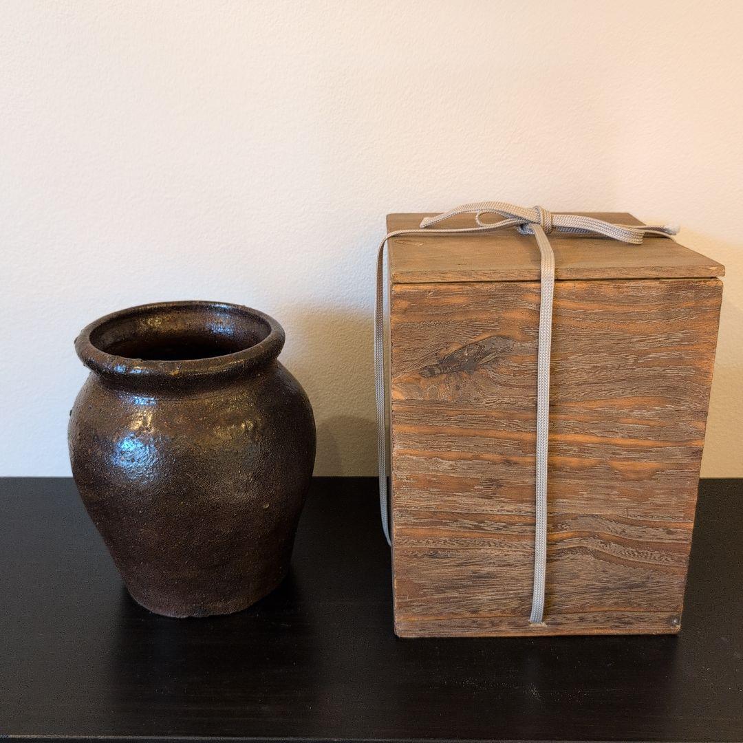 お歯黒壺　合わせ箱　江戸時代