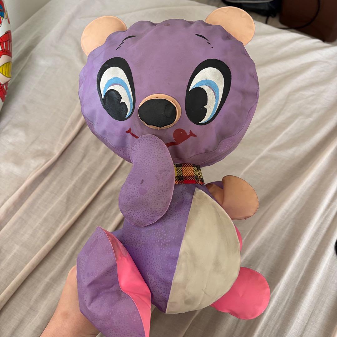 昭和レトロ　ビニール人形、うきわセット