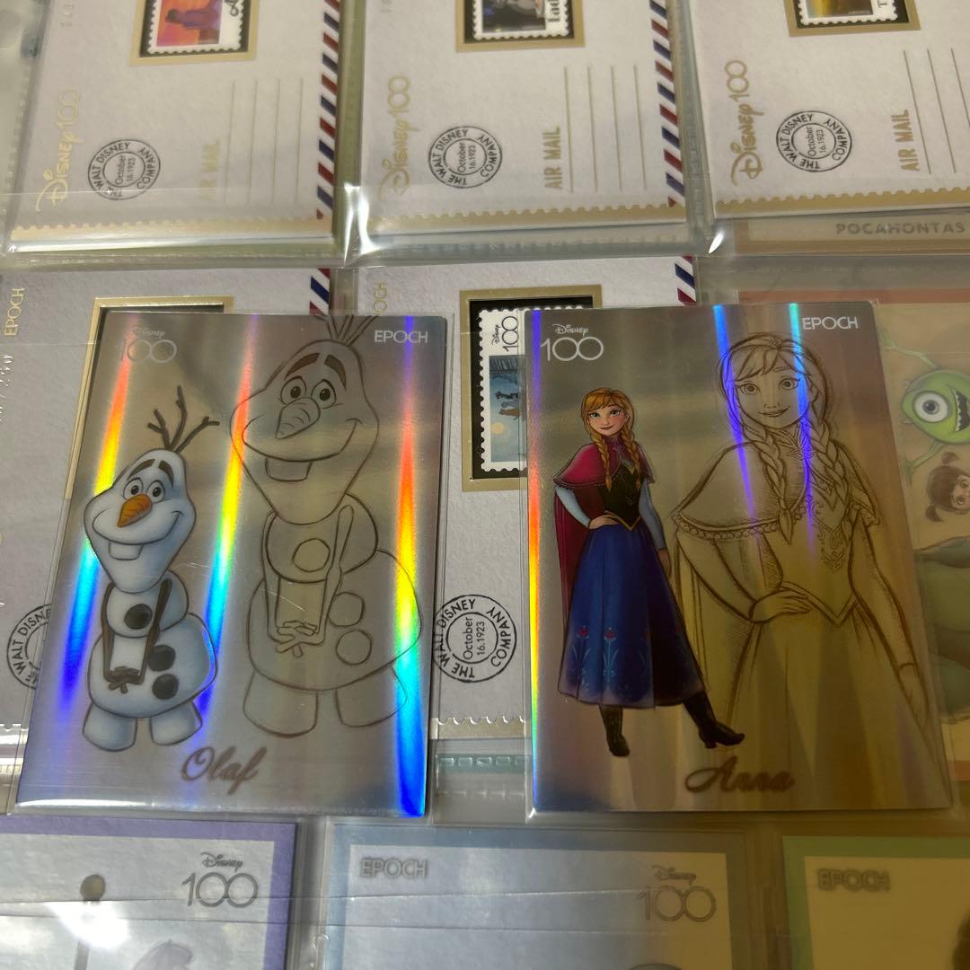 EPOCH 2023 ディズニー100周年記念　エポック　アナ　オラフ