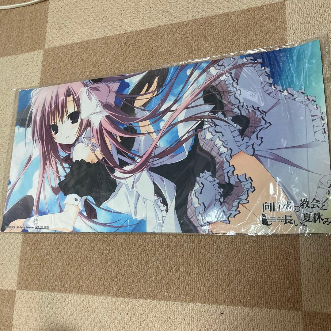 う*き様 向日葵の教会と長い夏休み　プレイマット　夏咲詠　ファンタズマゴリア